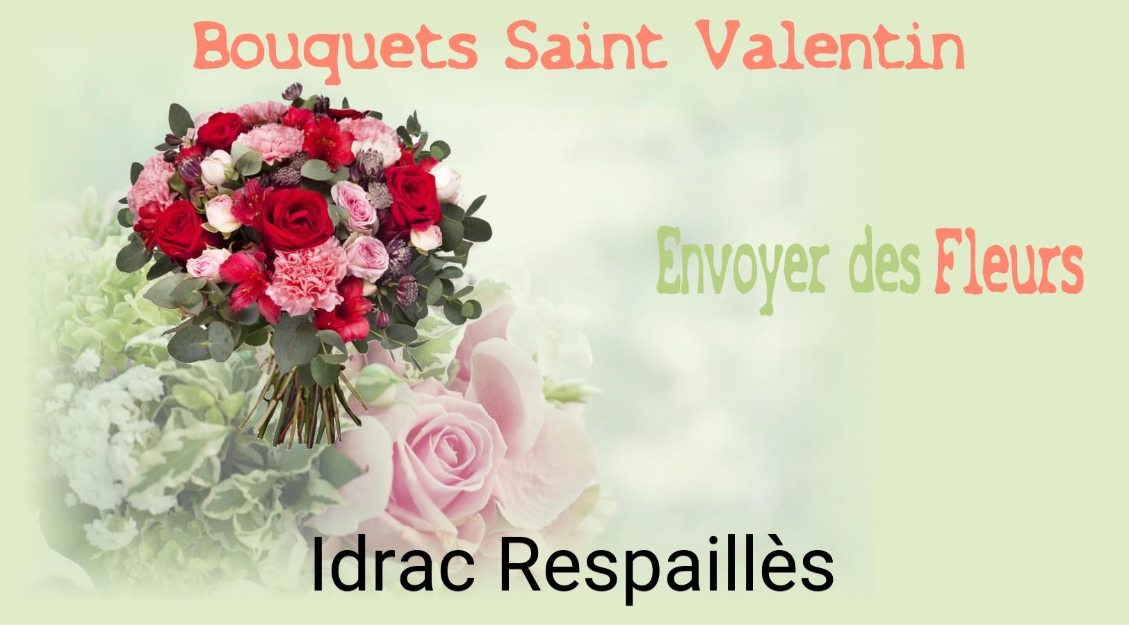 Roses de Saint-Valentin livrées à Idrac-Respaillès